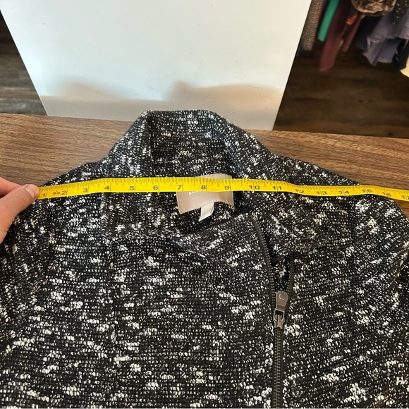❤️ BANANA REPUBLIC Black and White Women's Jacket 6 - Picture 7 of 10